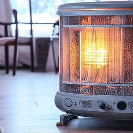 Forced Air Propane Heater Indoors