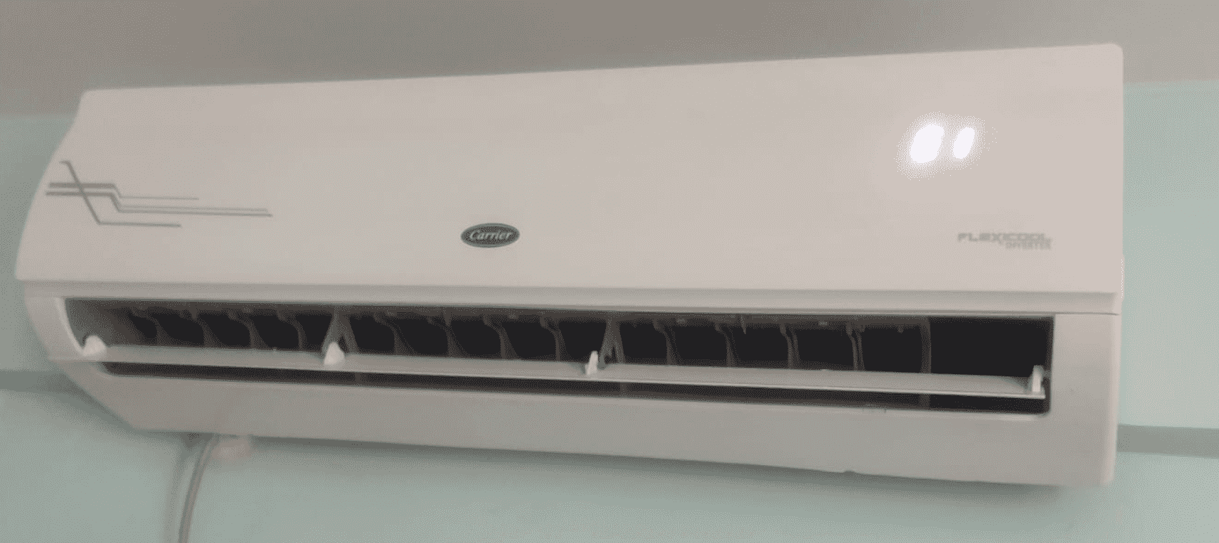 how to turn off light on Carrier air conditioner