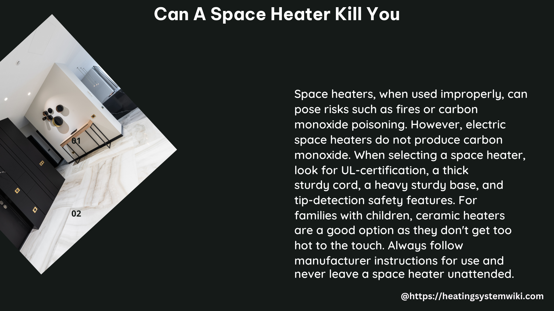 can a space heater kill you