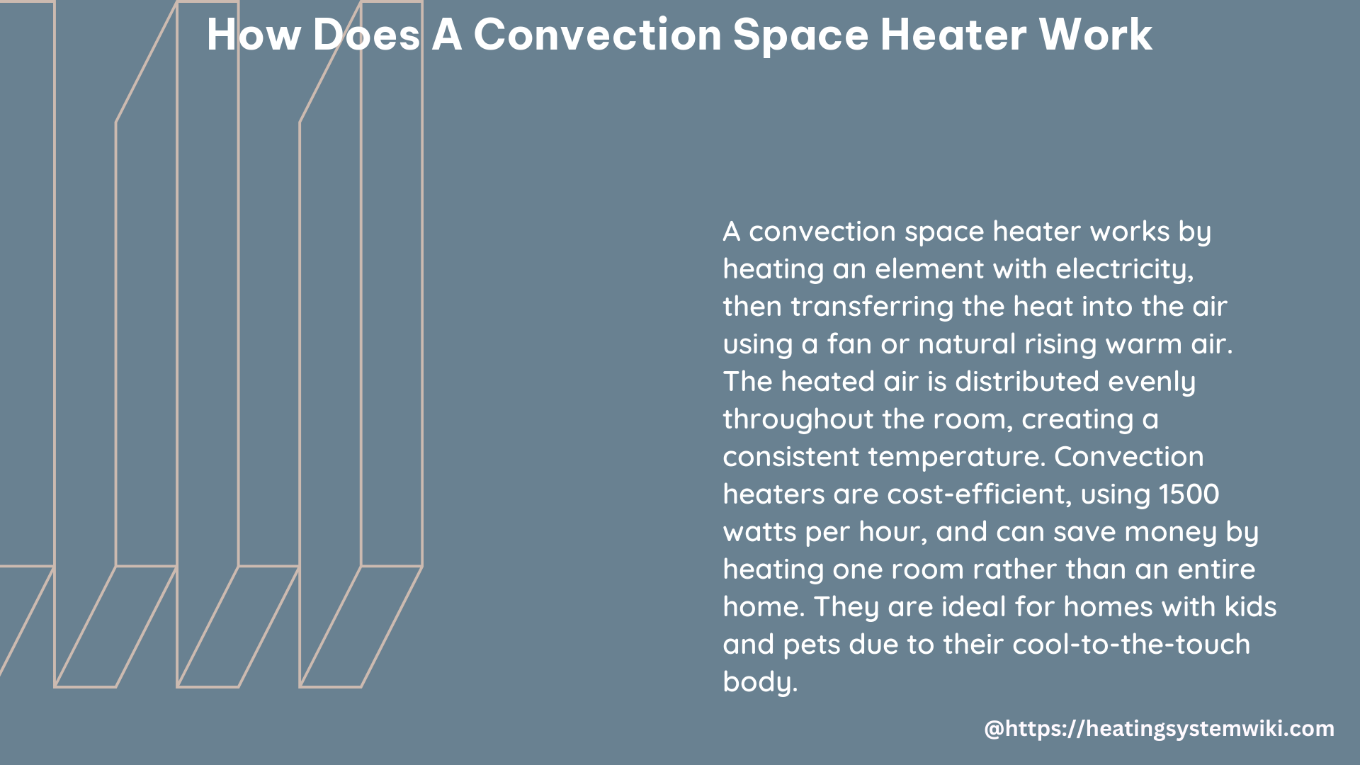 how does a convection space heater work