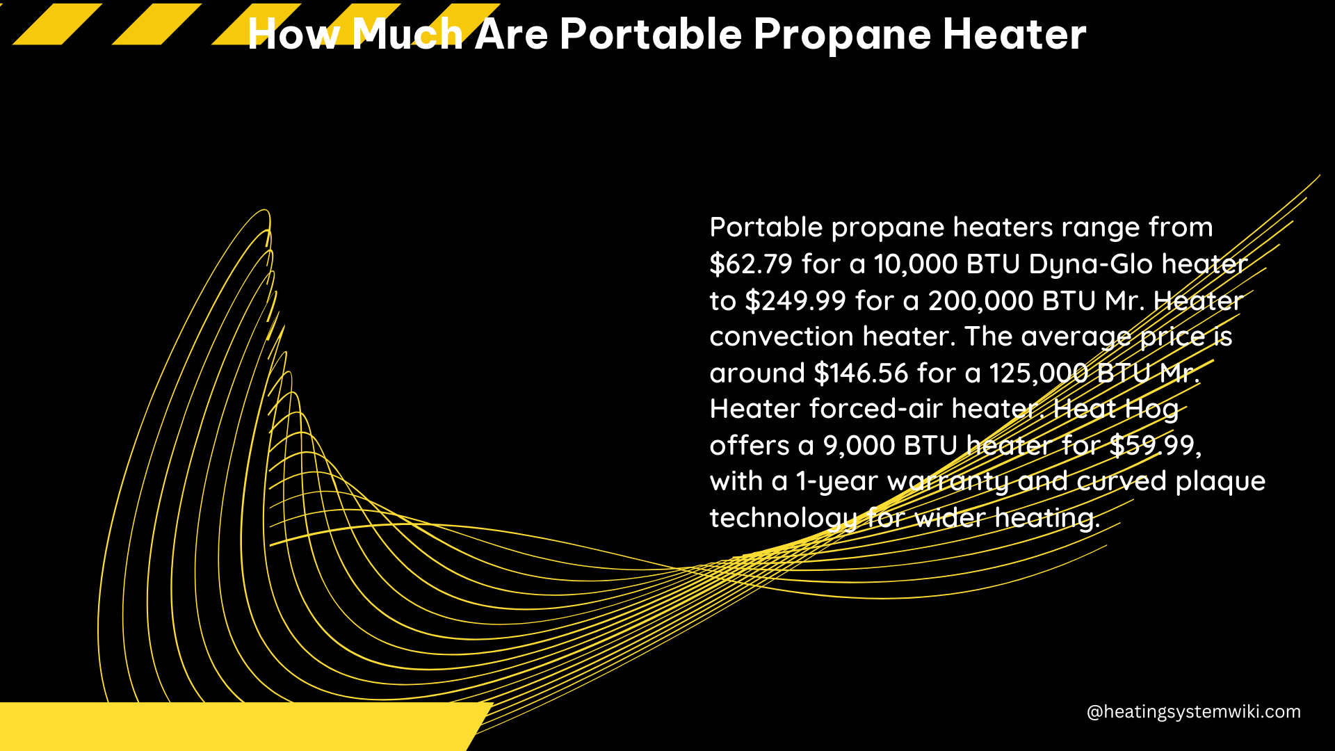 how much are portable propane heater