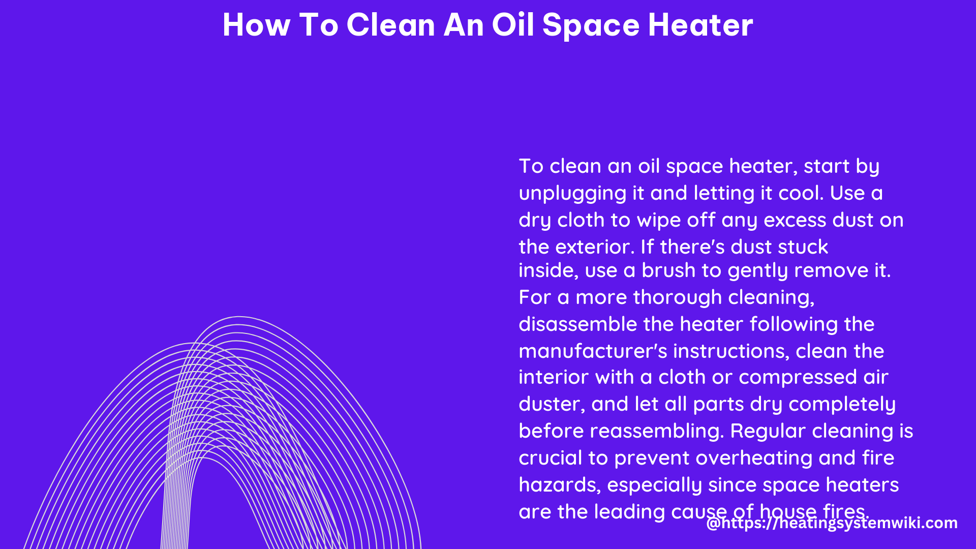 how to Clean an Oil Space heater