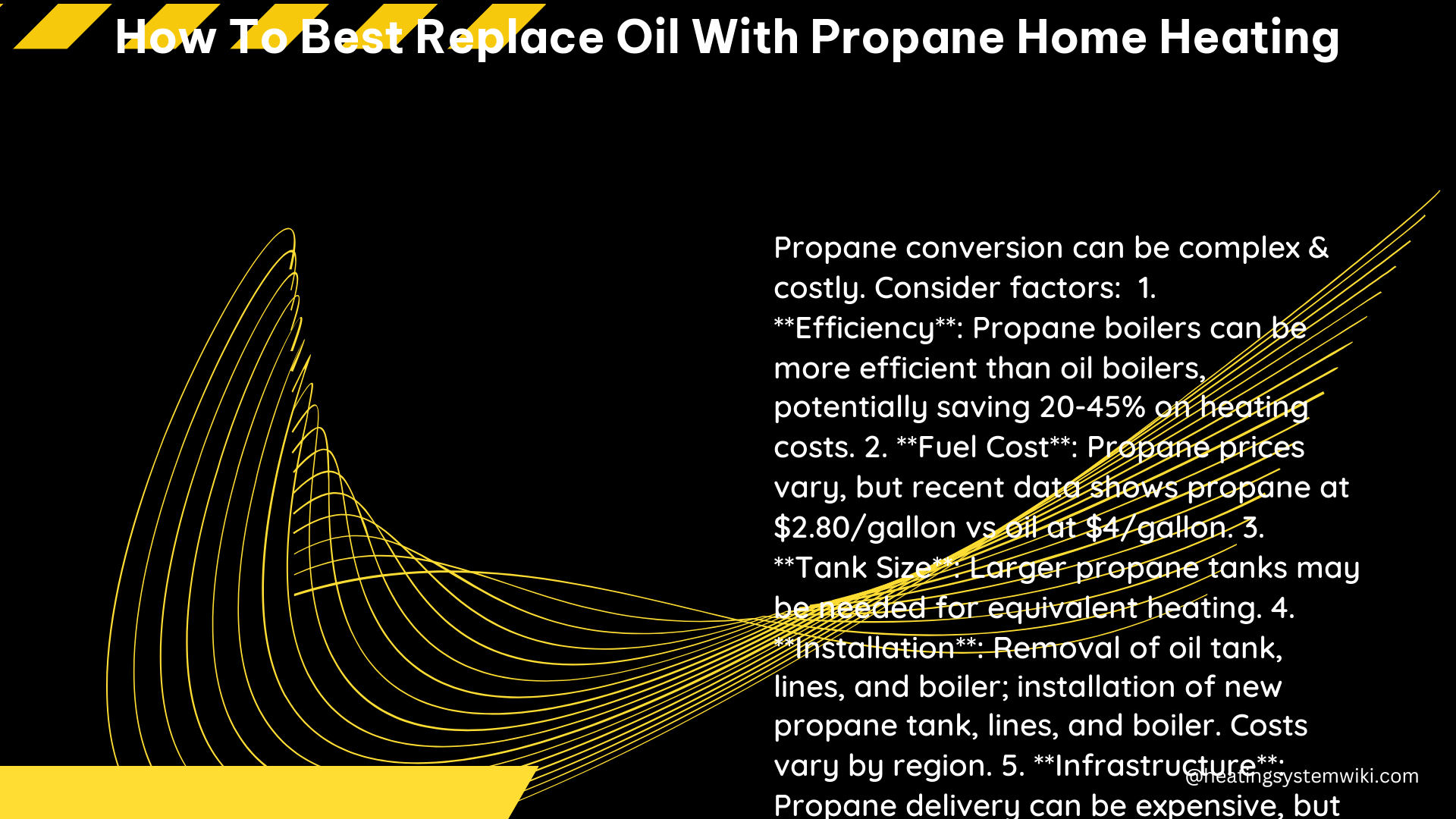 how to best replace oil with propane home heating