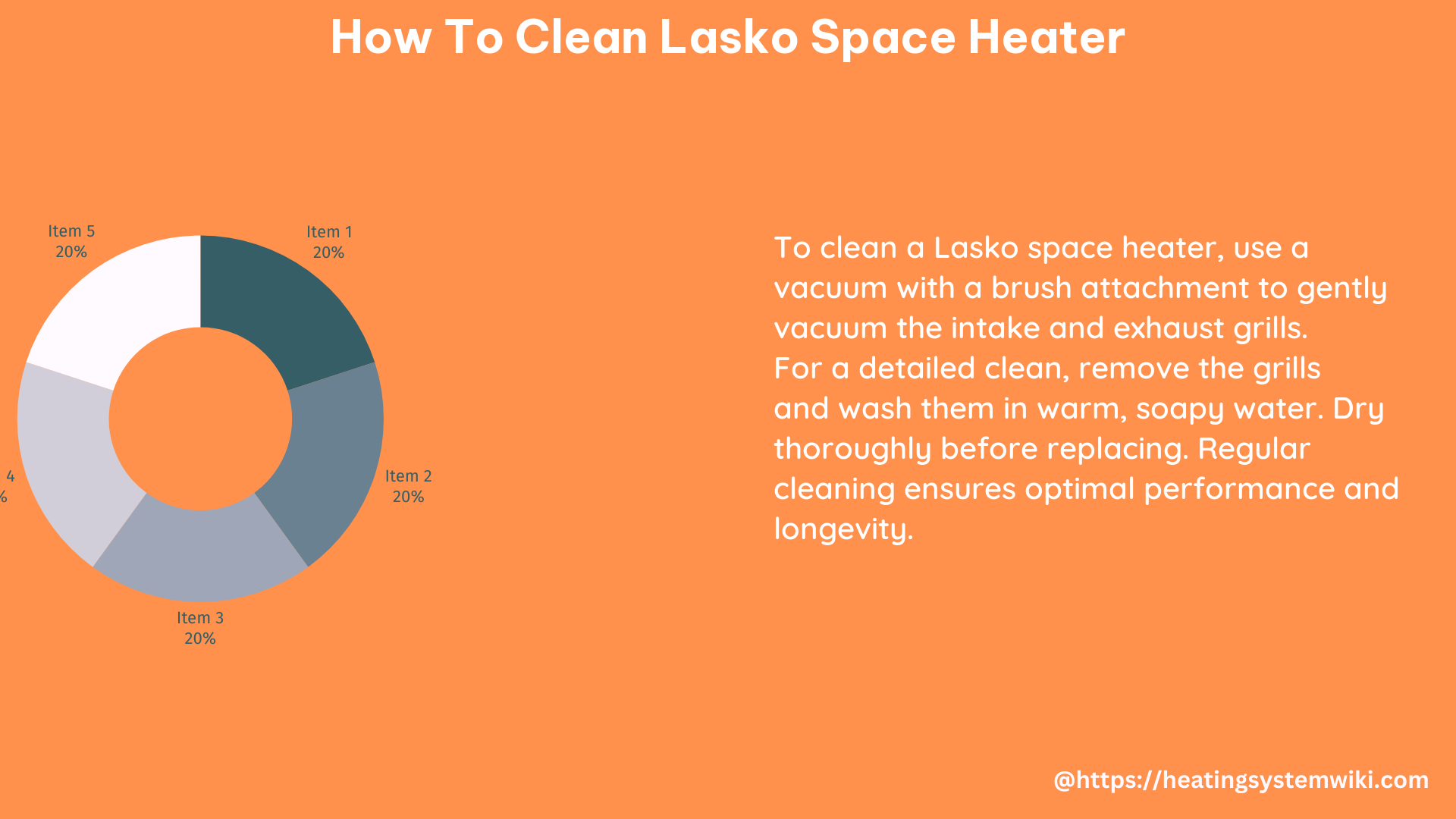 how to clean lasko space heater