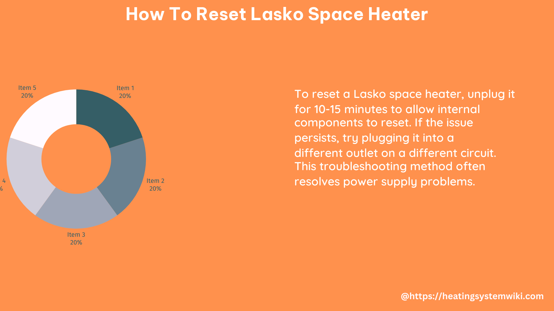 how to reset lasko space heater