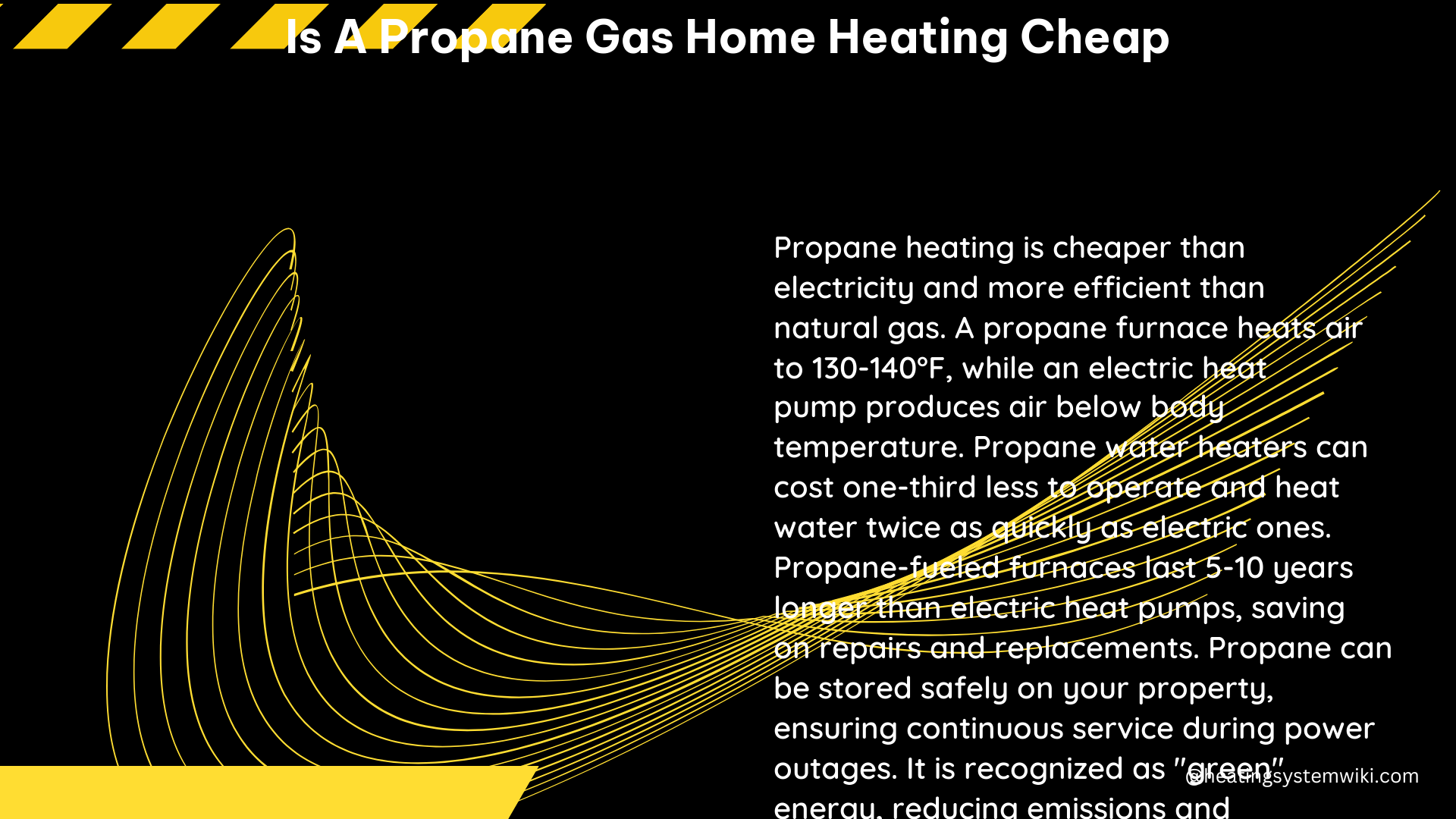 is a propane gas home heating cheap