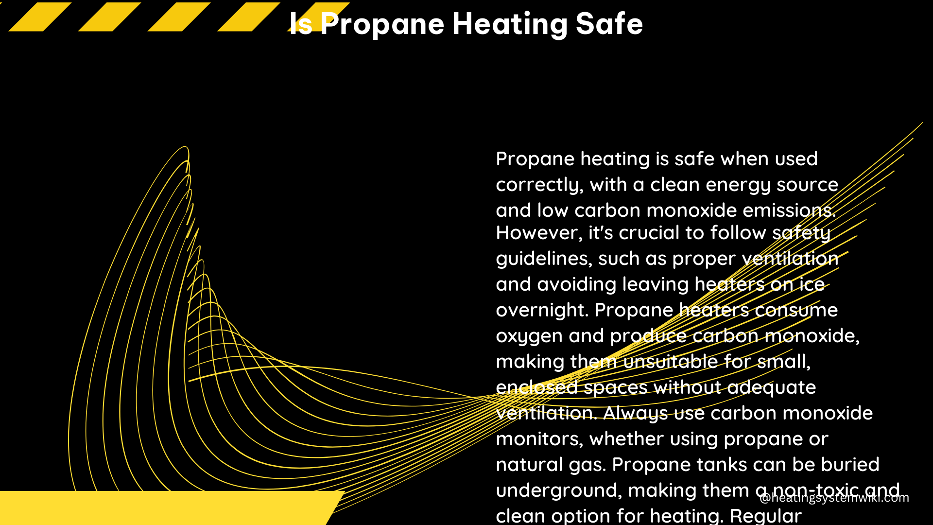 is propane heating safe