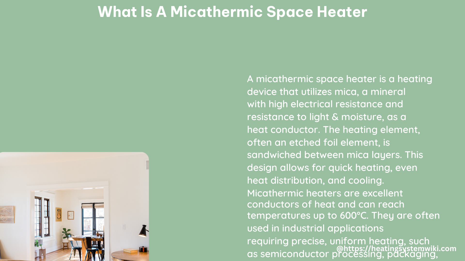 what is a micathermic space heater