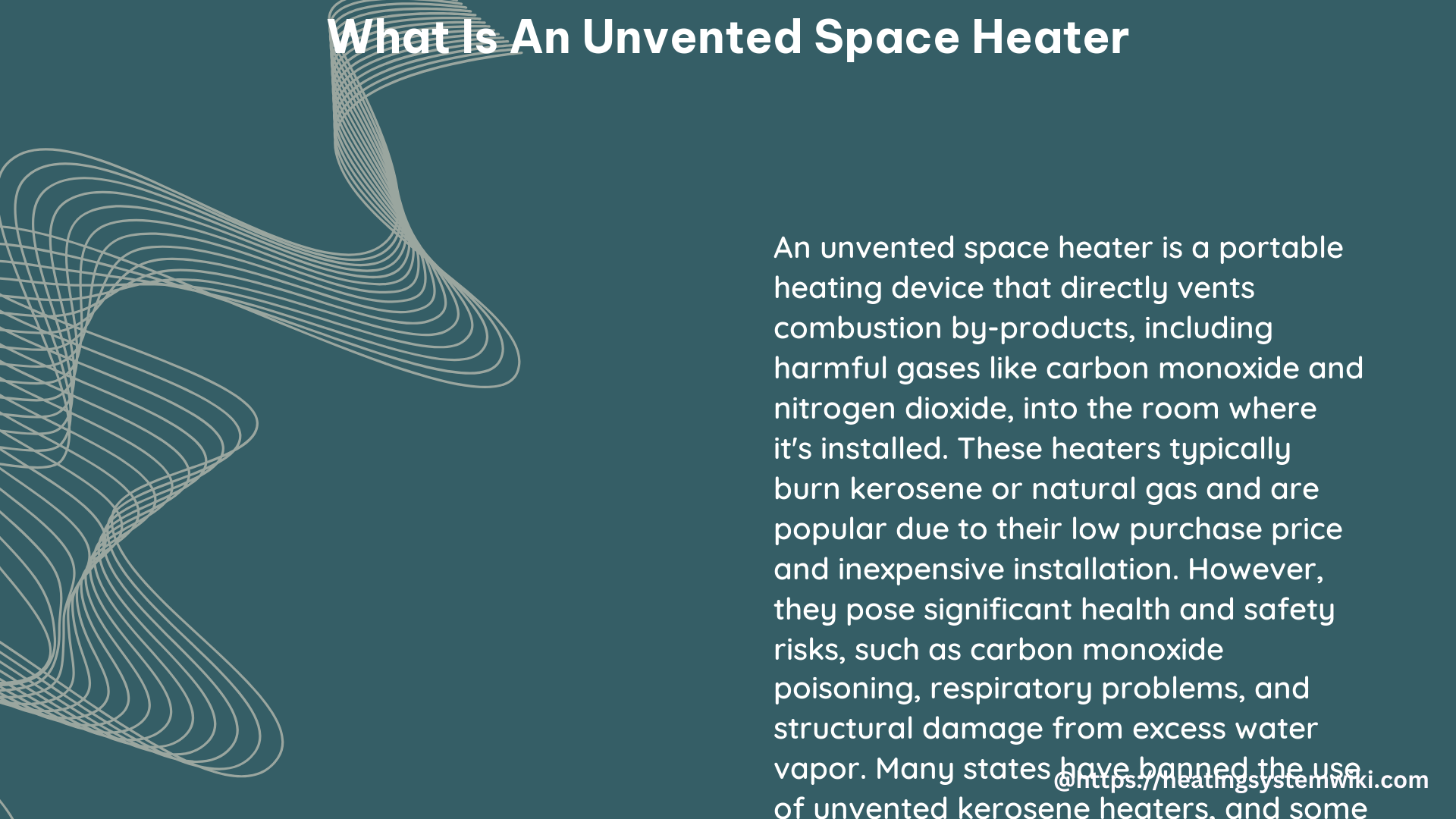 what is an unvented space heater