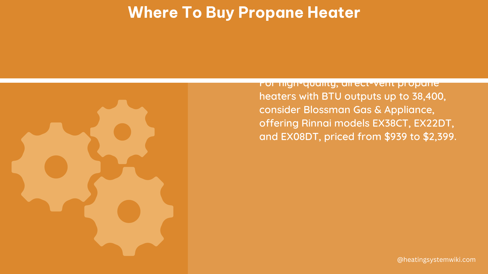 where to buy propane heater