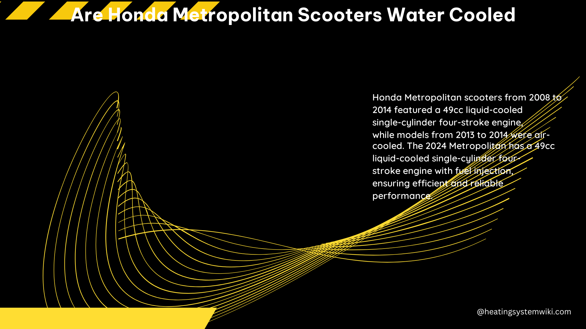 Are Honda Metropolitan Scooters Water Cooled