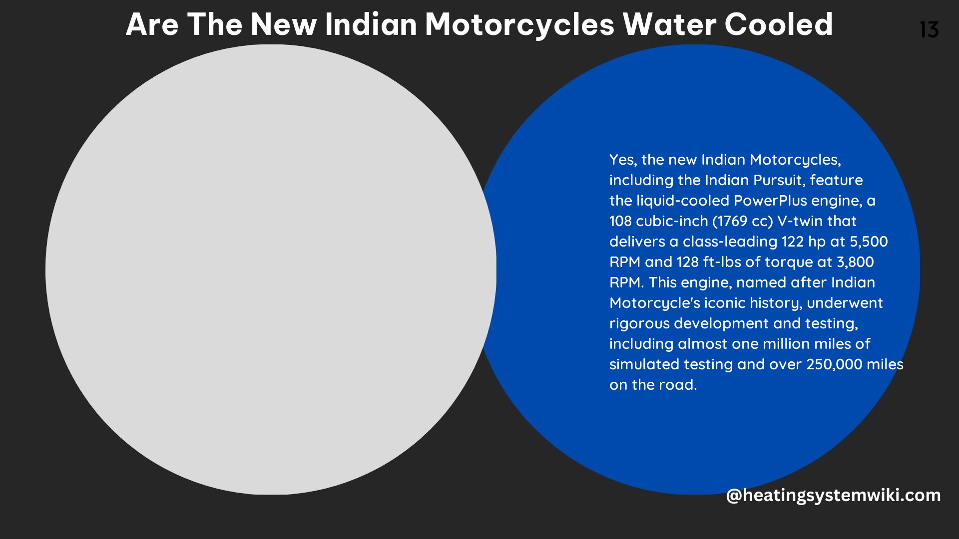 Are the New Indian Motorcycles Water Cooled