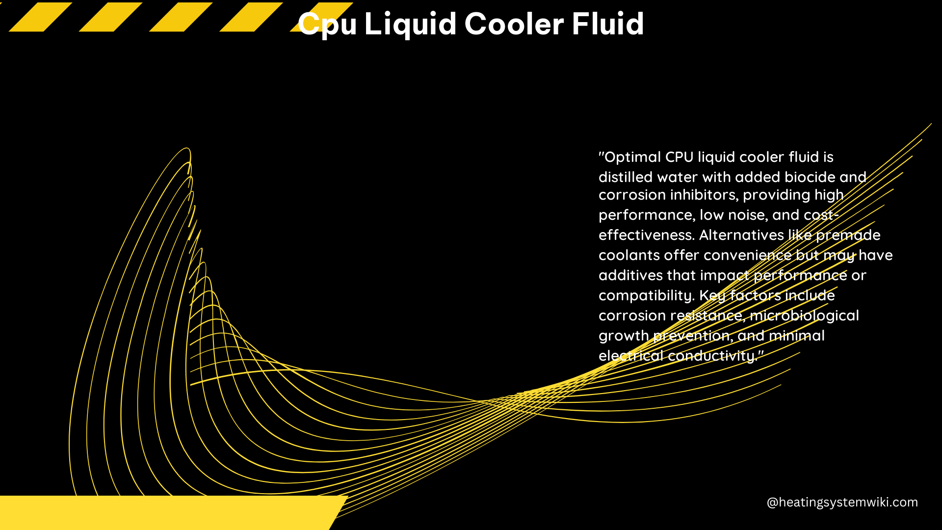 CPU Liquid Cooler Fluid