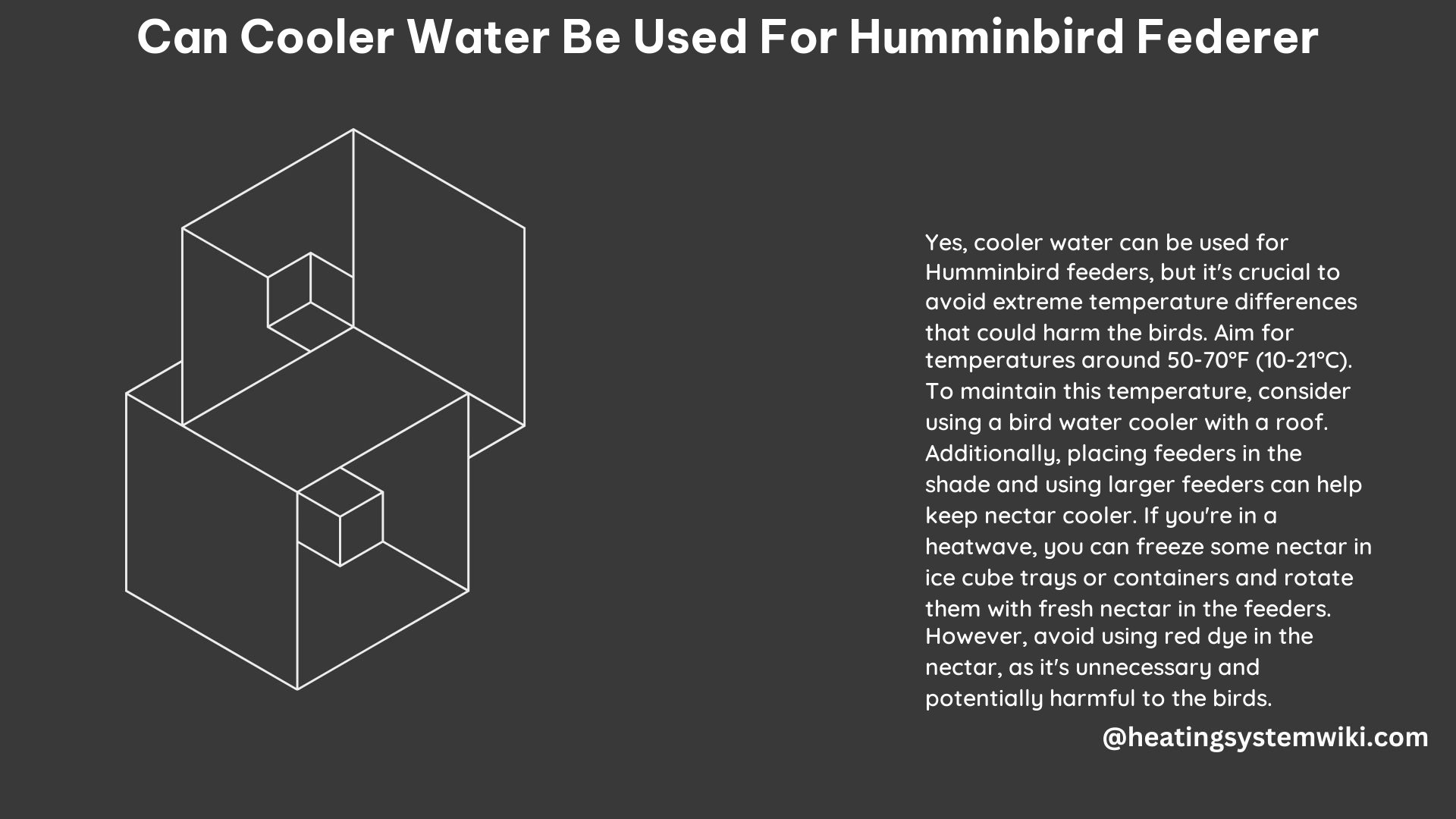 Can Cooler Water Be Used for Humminbird Federer