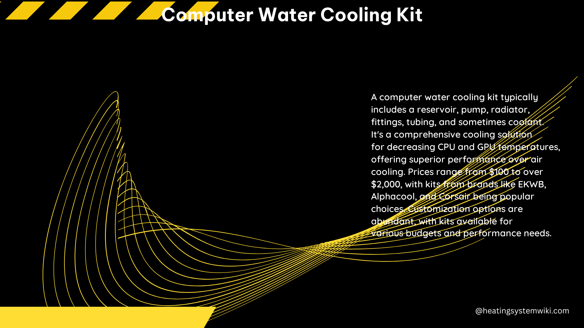 Computer Water Cooling Kit