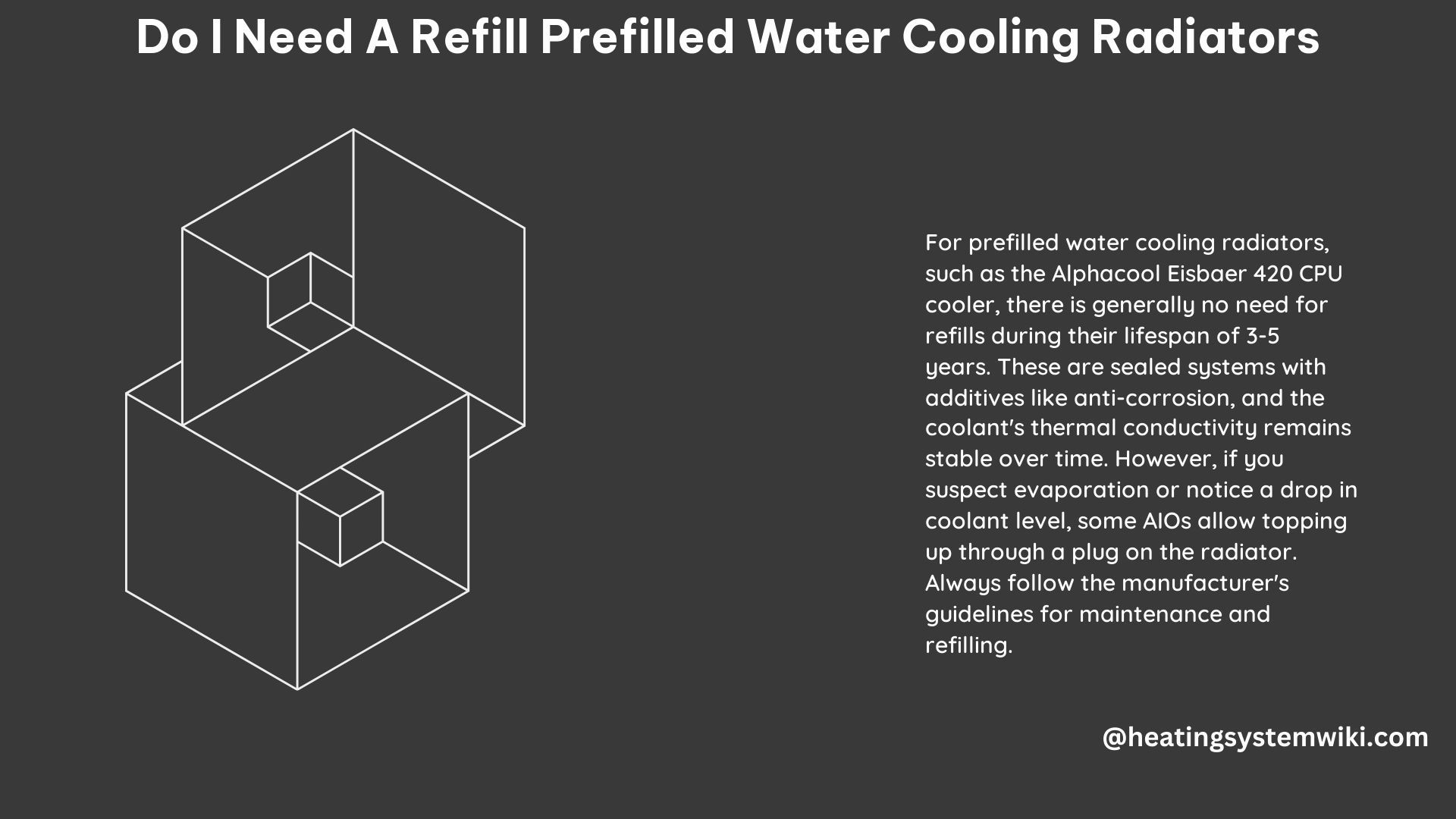 Do I Need a Refill Prefilled Water Cooling Radiators