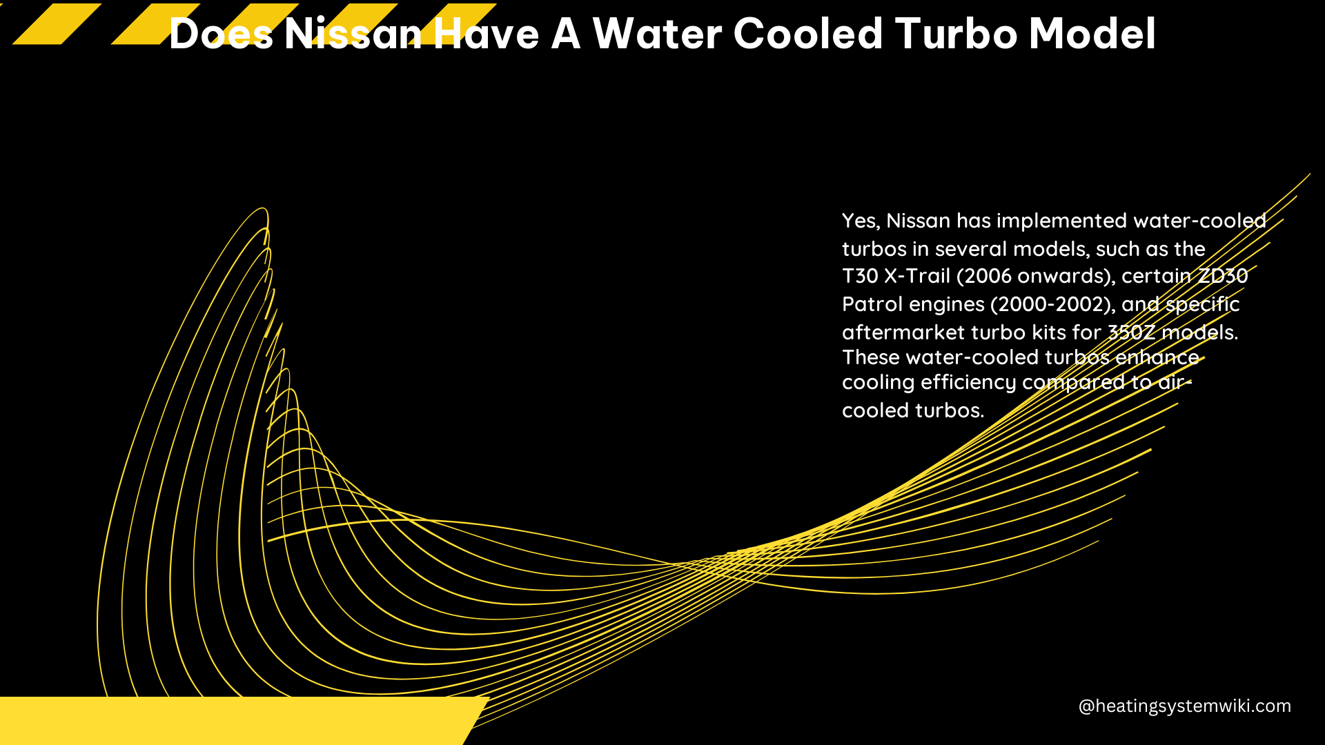 Does Nissan Have a Water Cooled Turbo Model