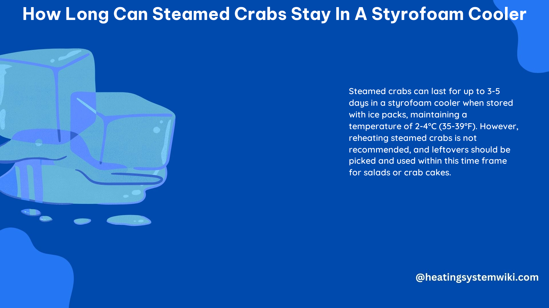 How Long Can Steamed Crabs Stay in a Styrofoam Cooler