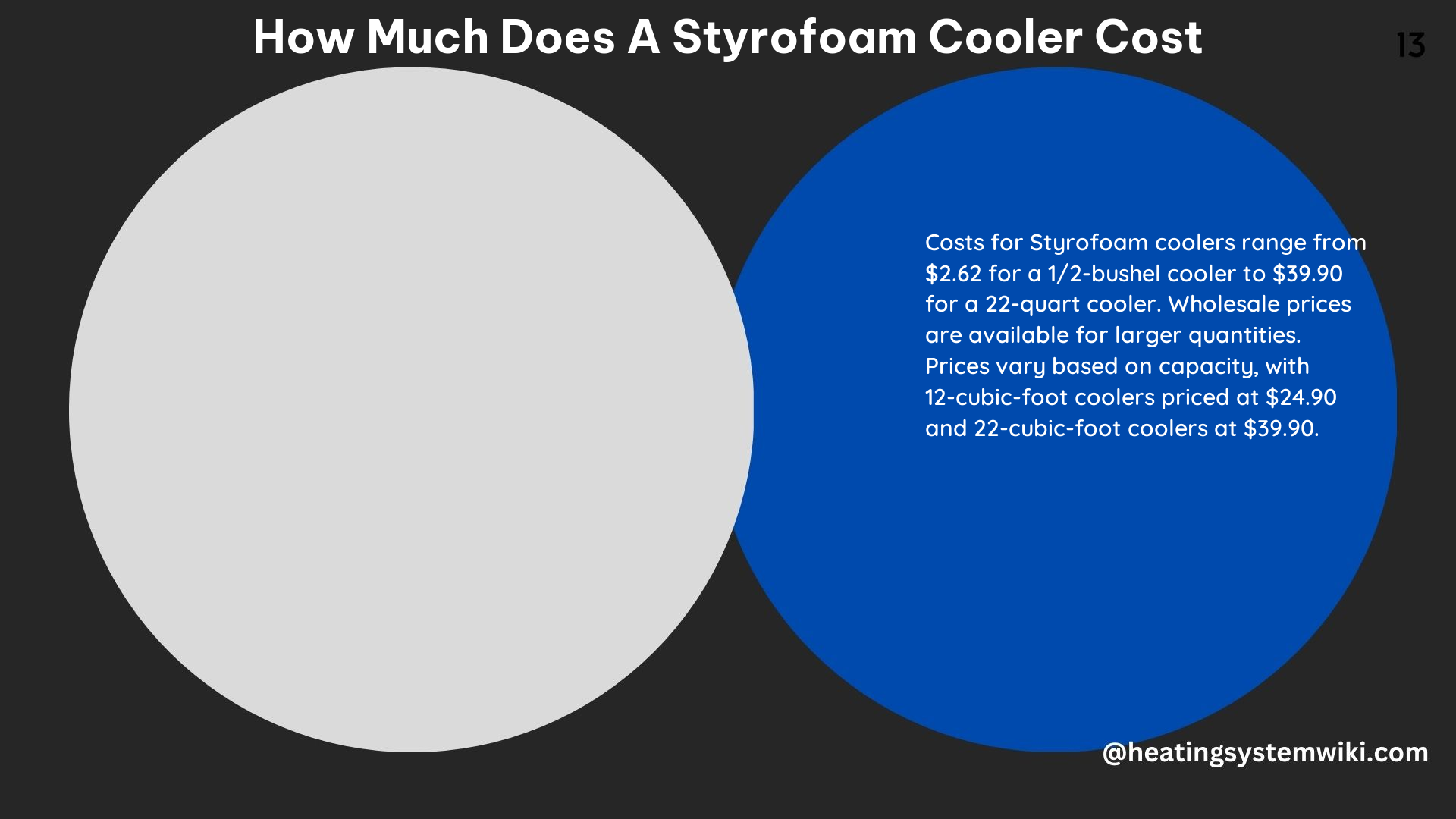 How Much Does a Styrofoam Cooler Cost