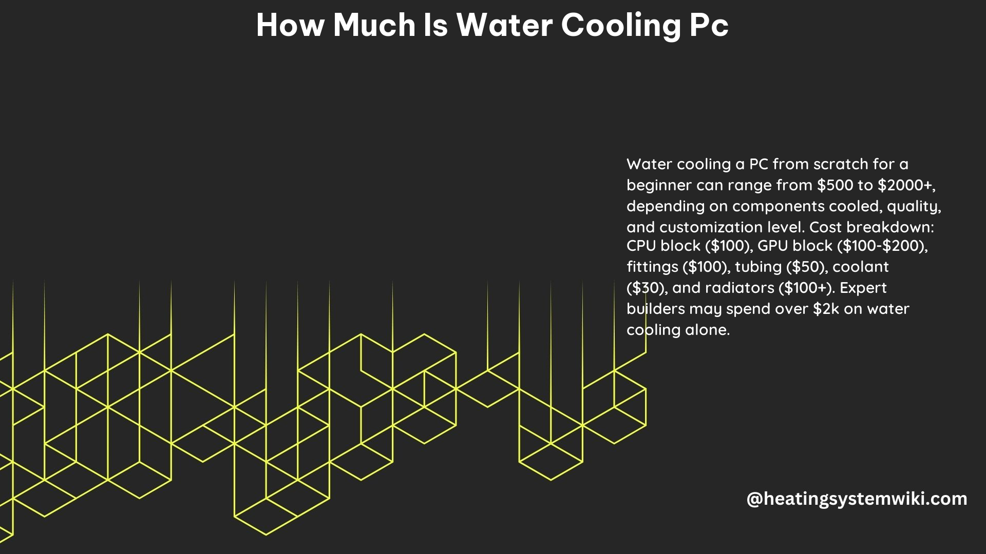 How Much Is Water Cooling PC
