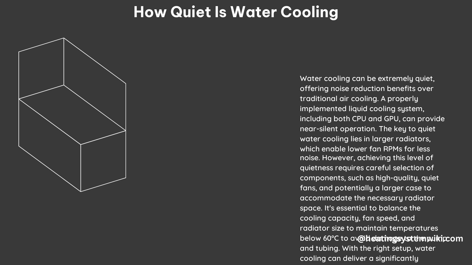 How Quiet Is Water Cooling