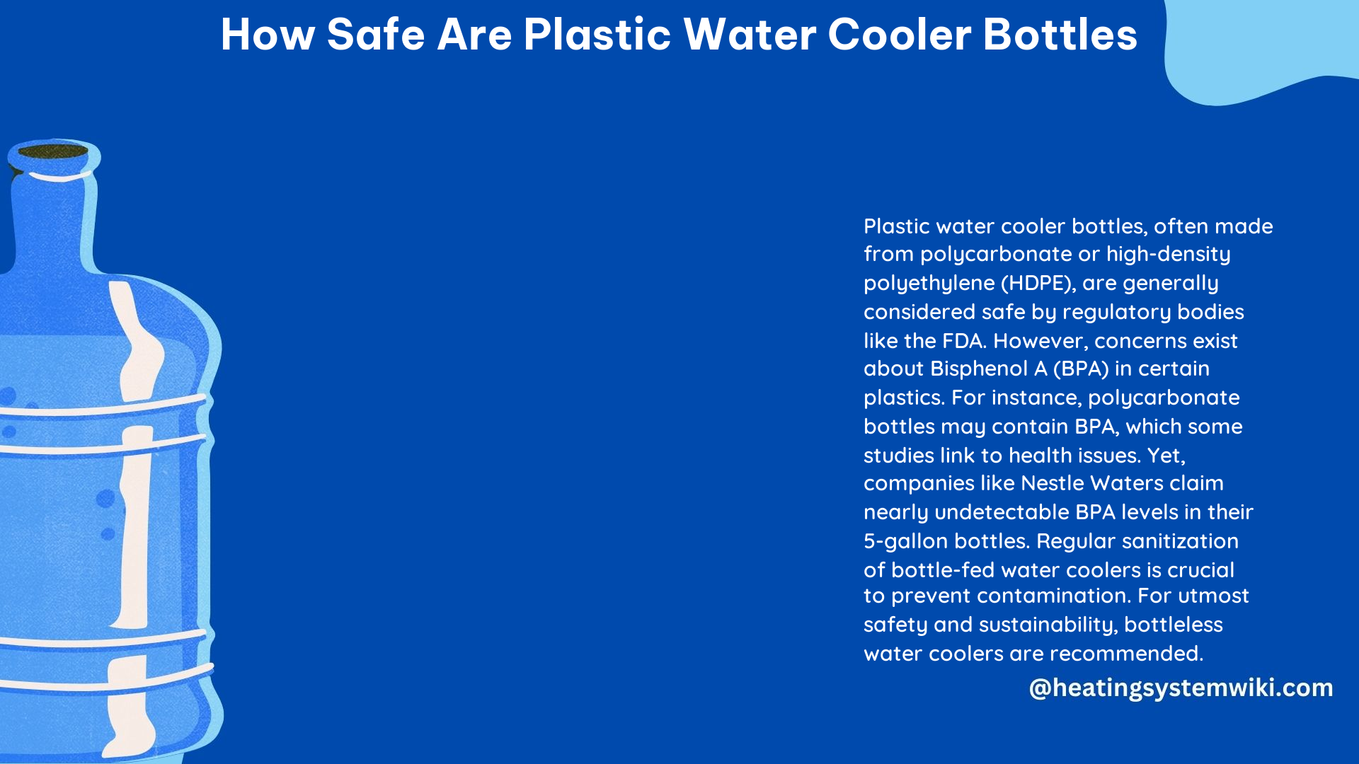 How Safe Are Plastic Water Cooler Bottles