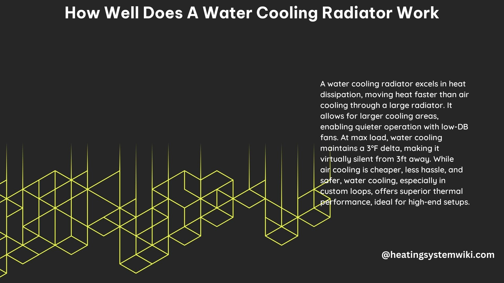 How Well Does a Water Cooling Radiator Work