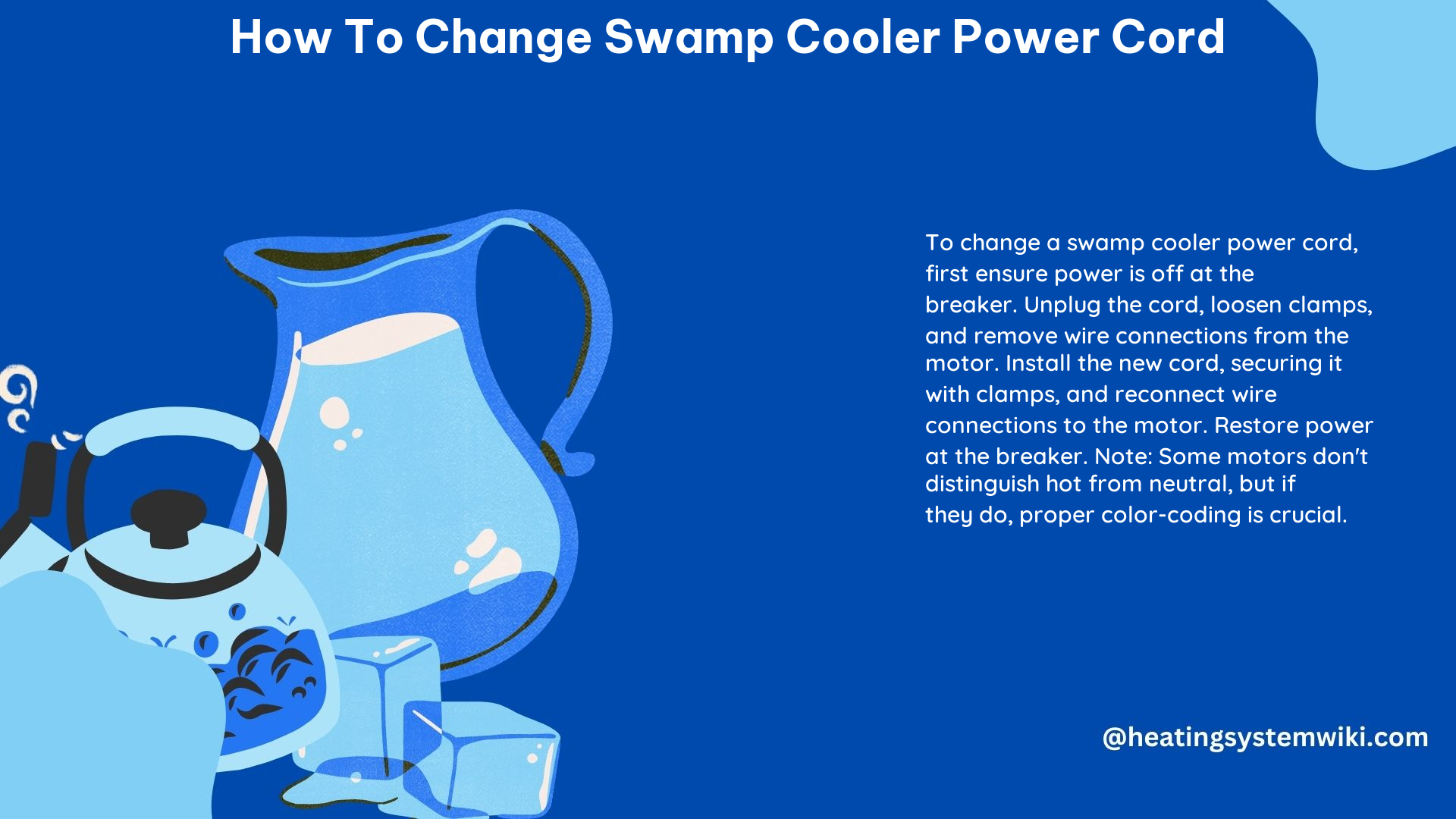 How to Change Swamp Cooler Power Cord