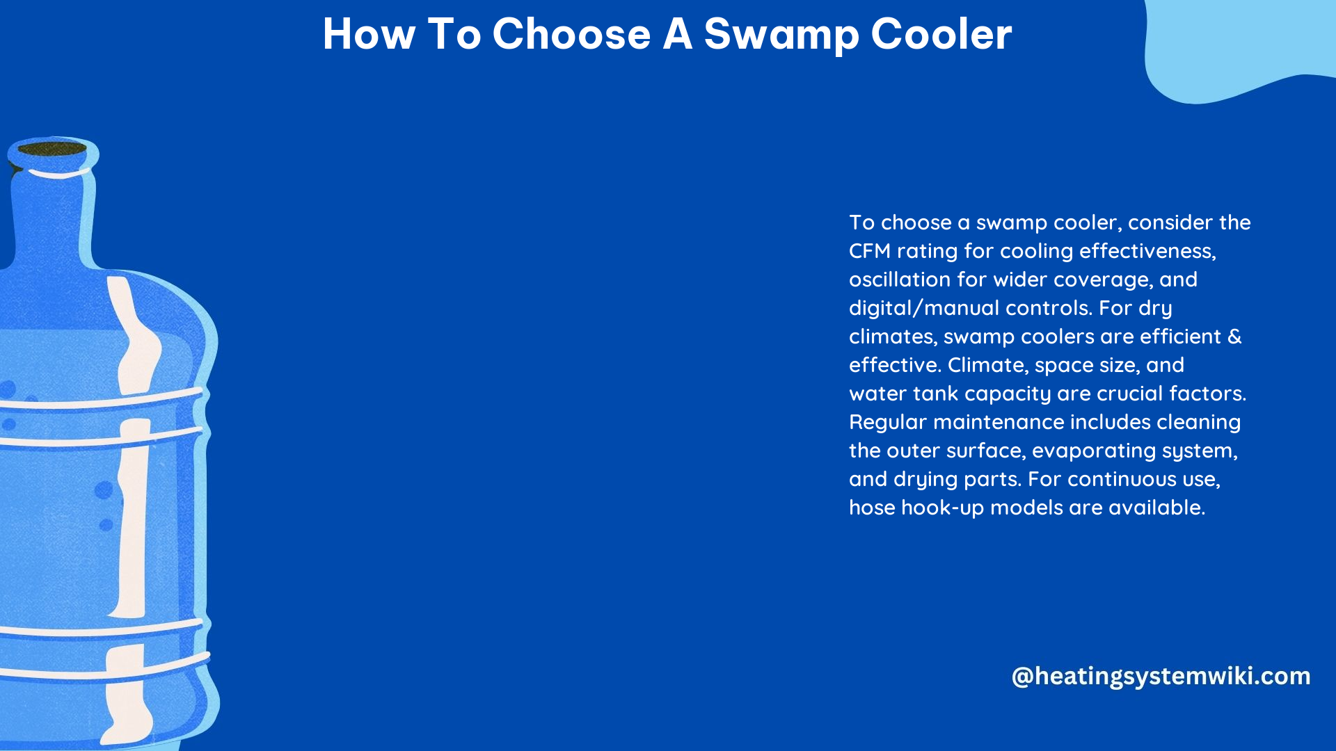 How to Choose a Swamp Cooler
