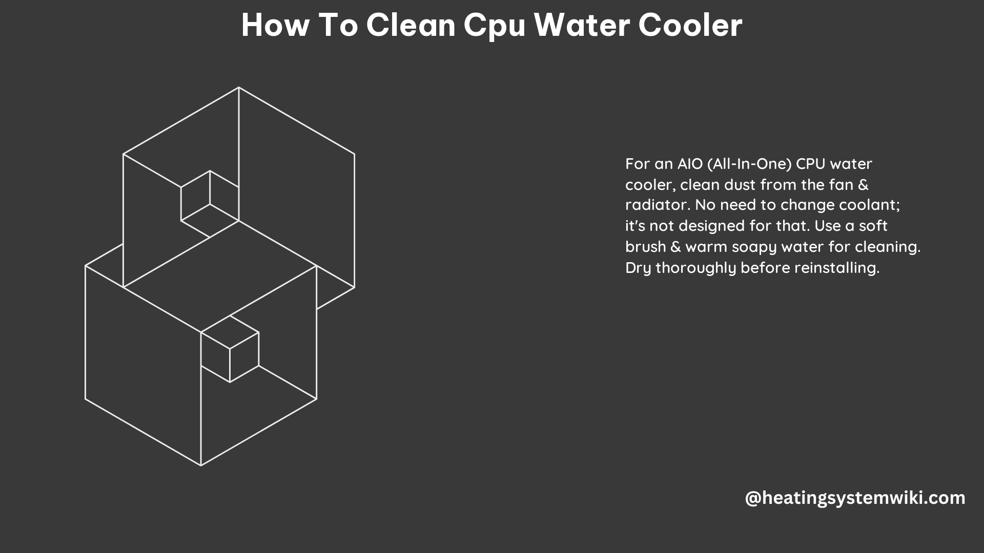 How to Clean CPU Water Cooler