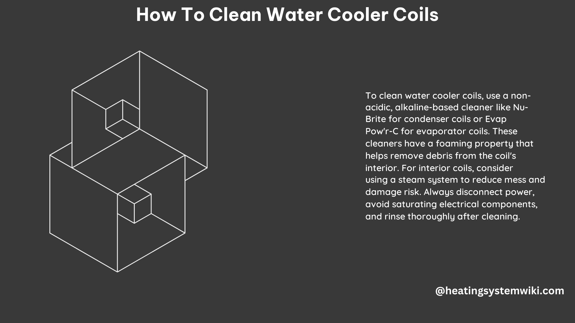 How to Clean Water Cooler Coils