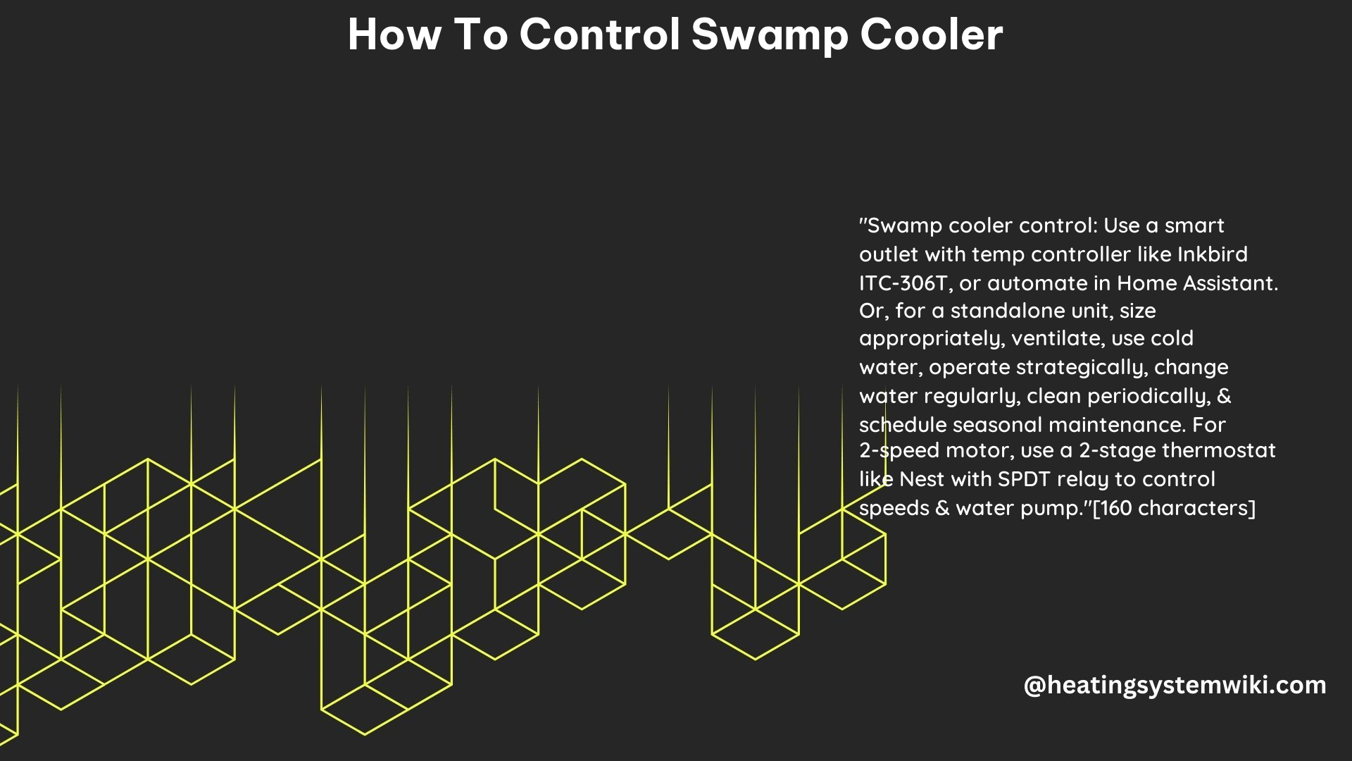 How to Control Swamp Cooler