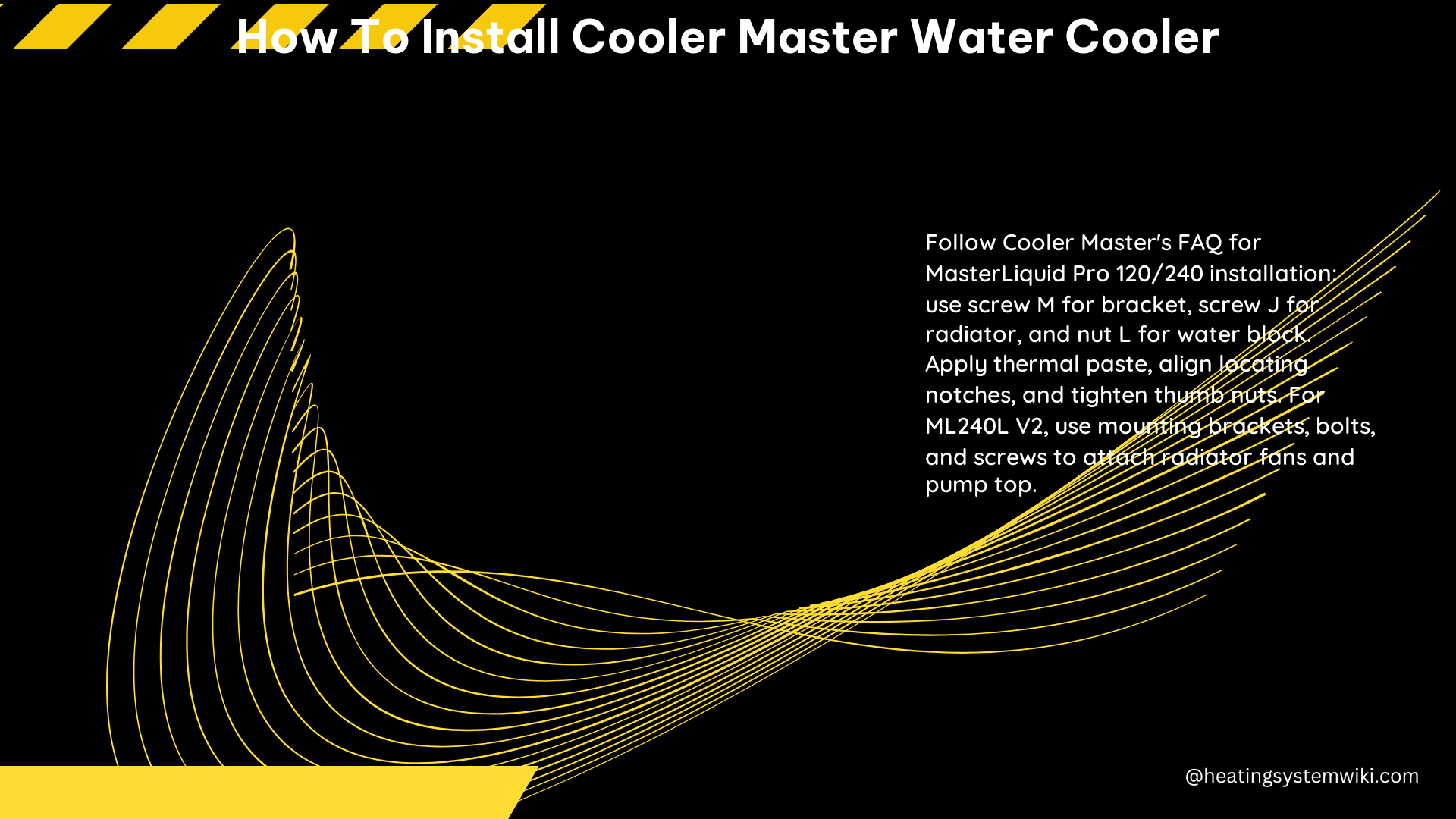 How to Install Cooler Master Water Cooler