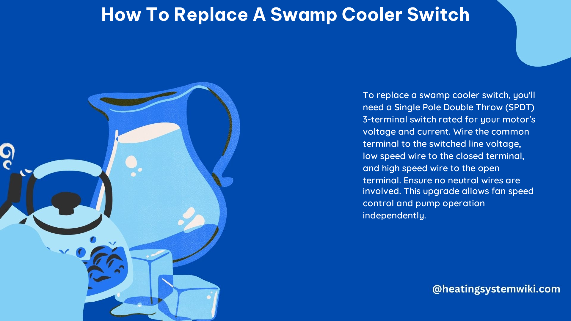 How to Replace a Swamp Cooler Switch