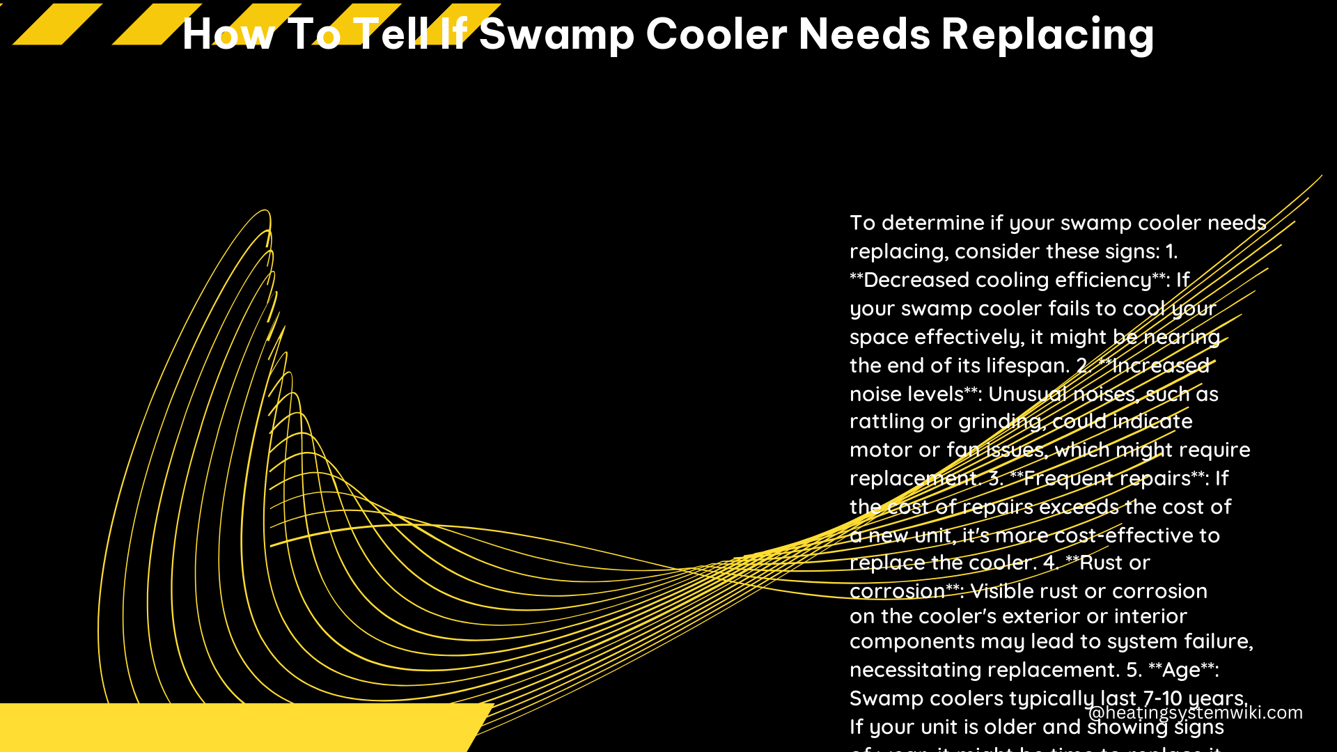 How to Tell if Swamp Cooler Needs Replacing