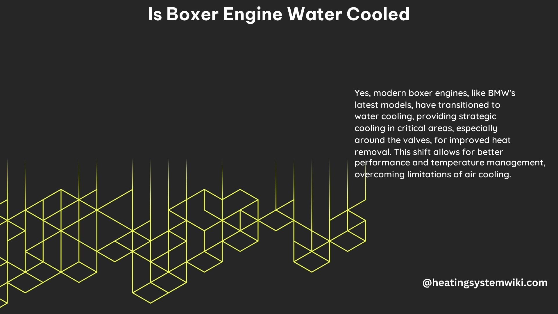Is Boxer Engine Water Cooled