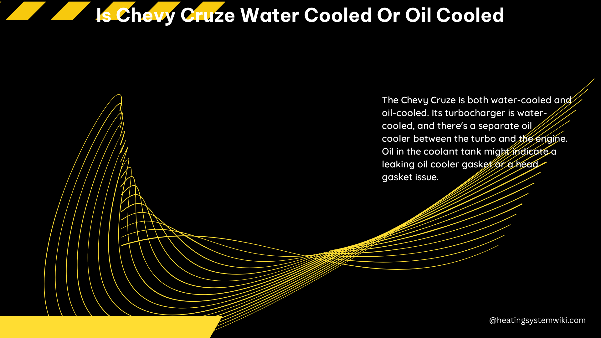 Is Chevy Cruze Water Cooled or Oil Cooled