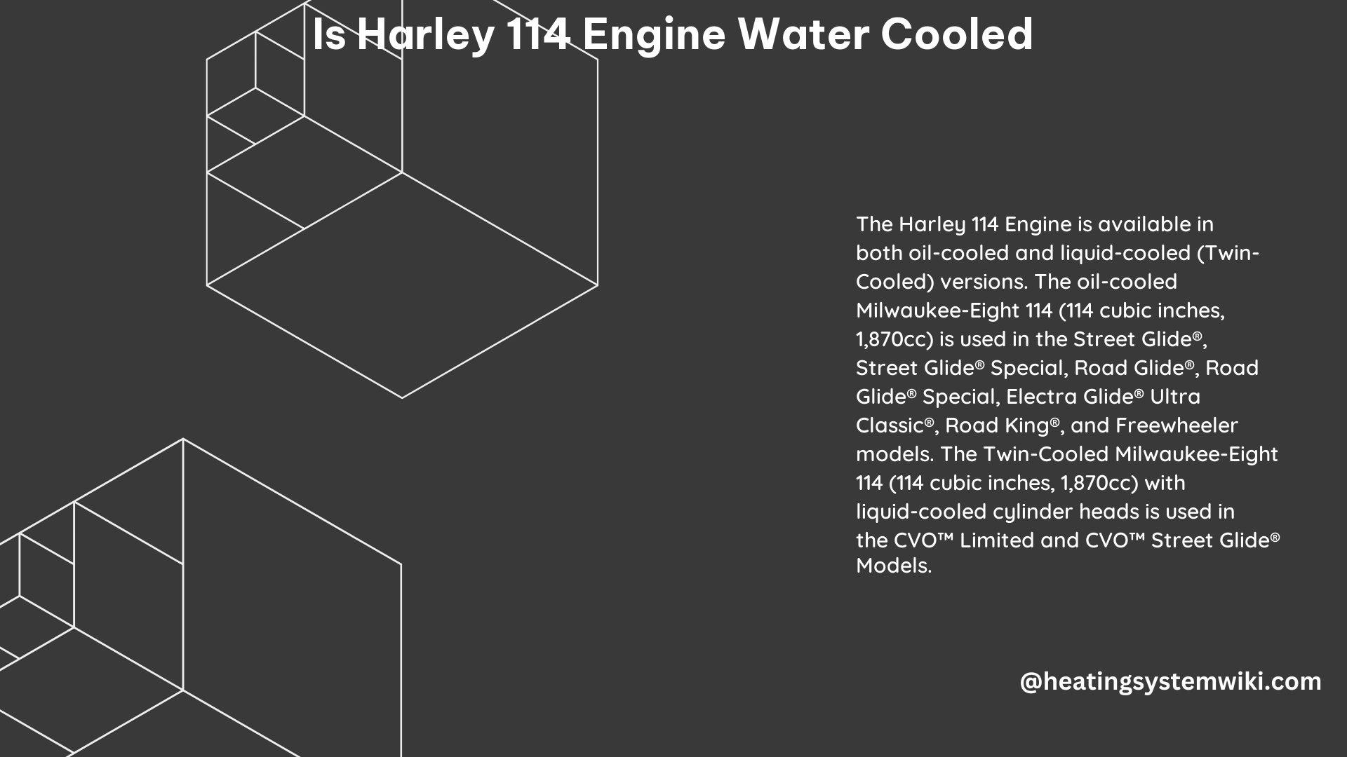 Is Harley 114 Engine Water Cooled