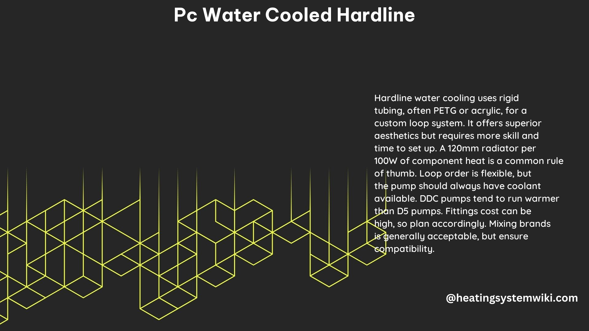 PC Water Cooled Hardline