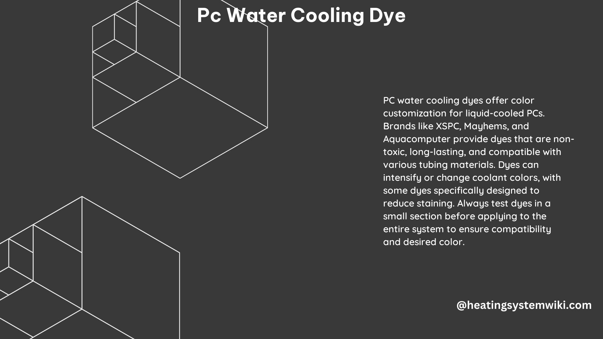 PC Water Cooling Dye