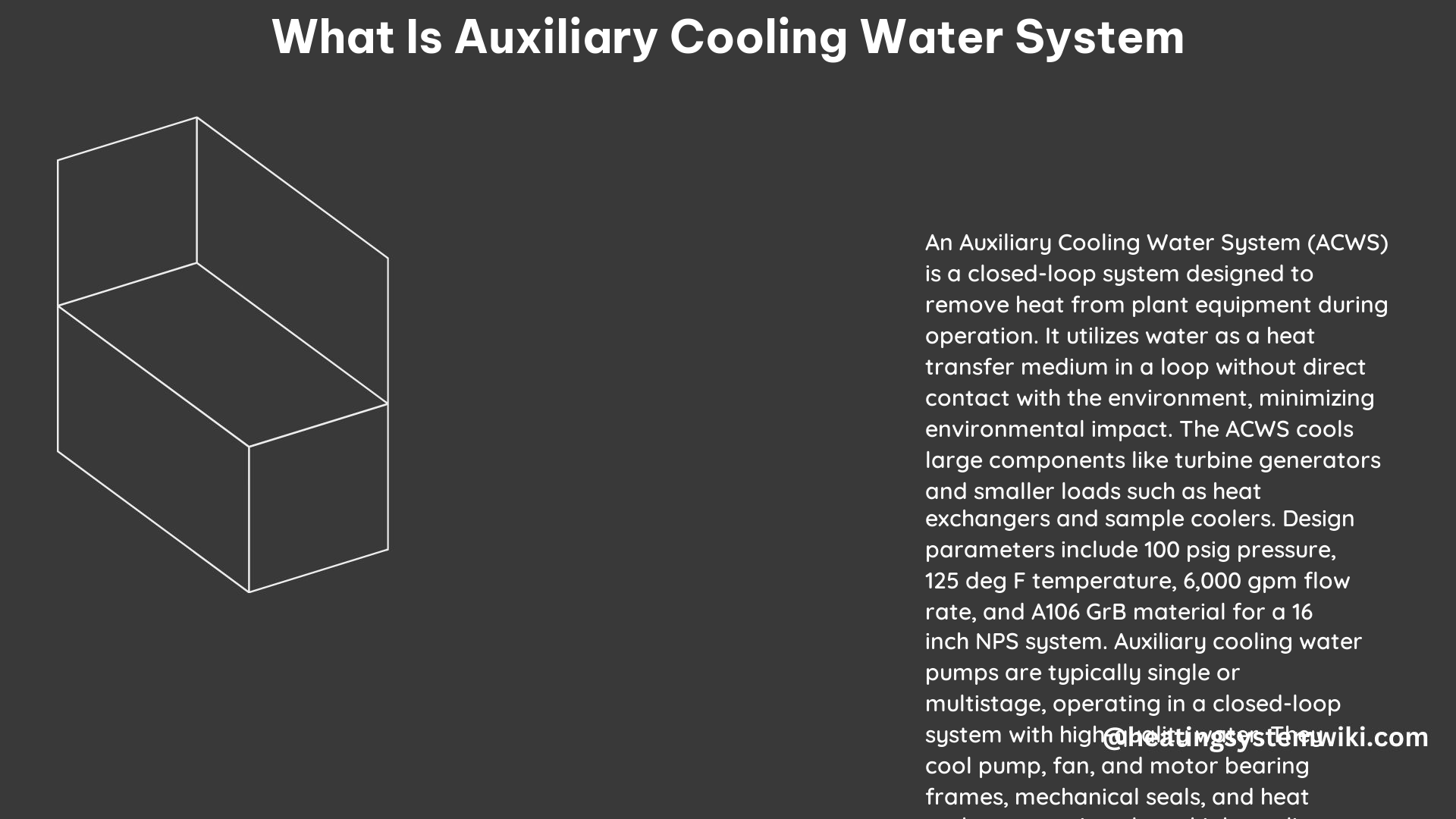 What Is Auxiliary Cooling Water System