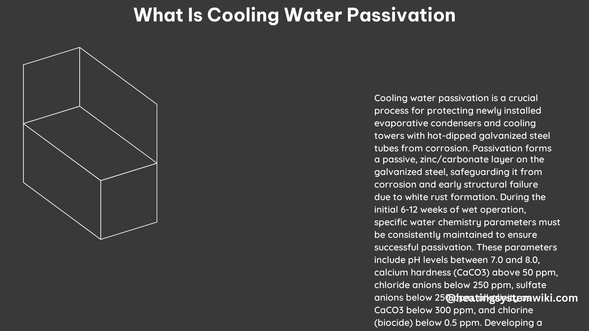 What Is Cooling Water Passivation