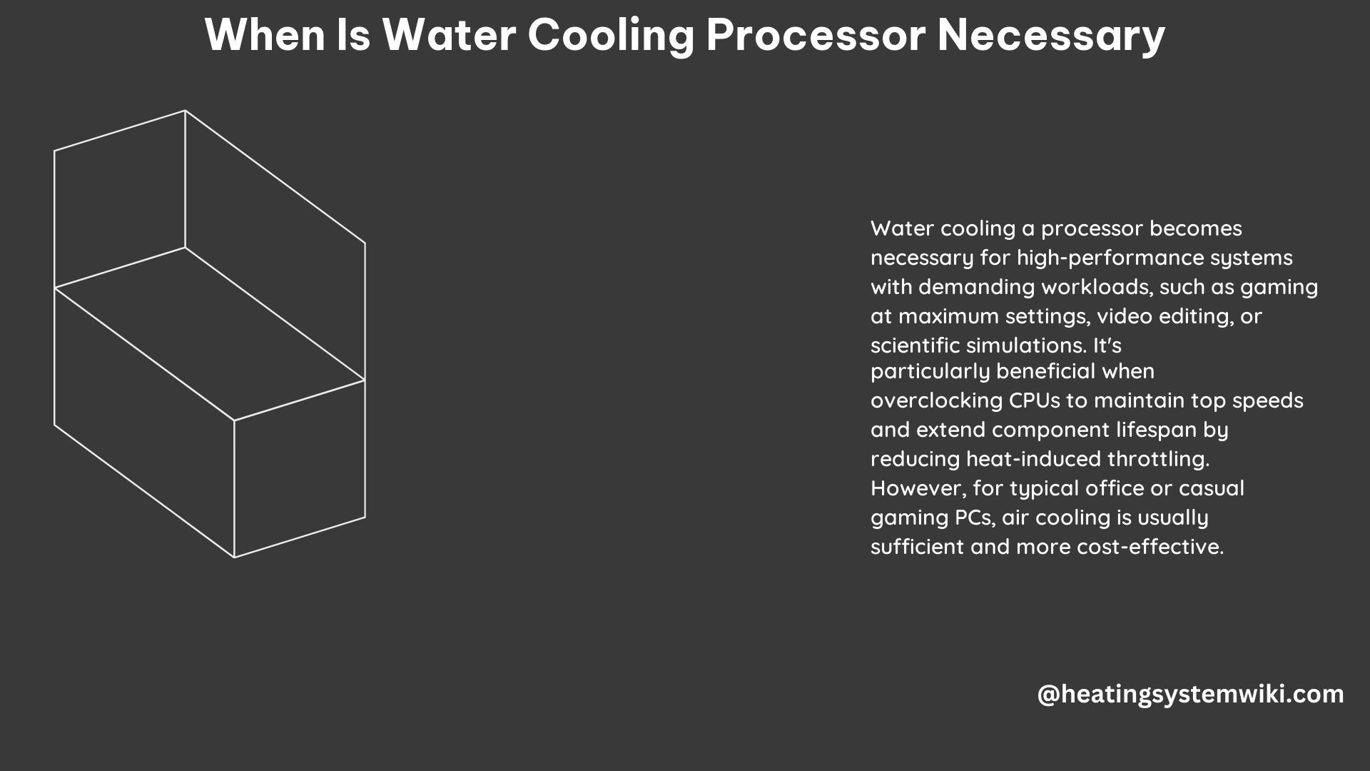 When Is Water Cooling Processor Necessary