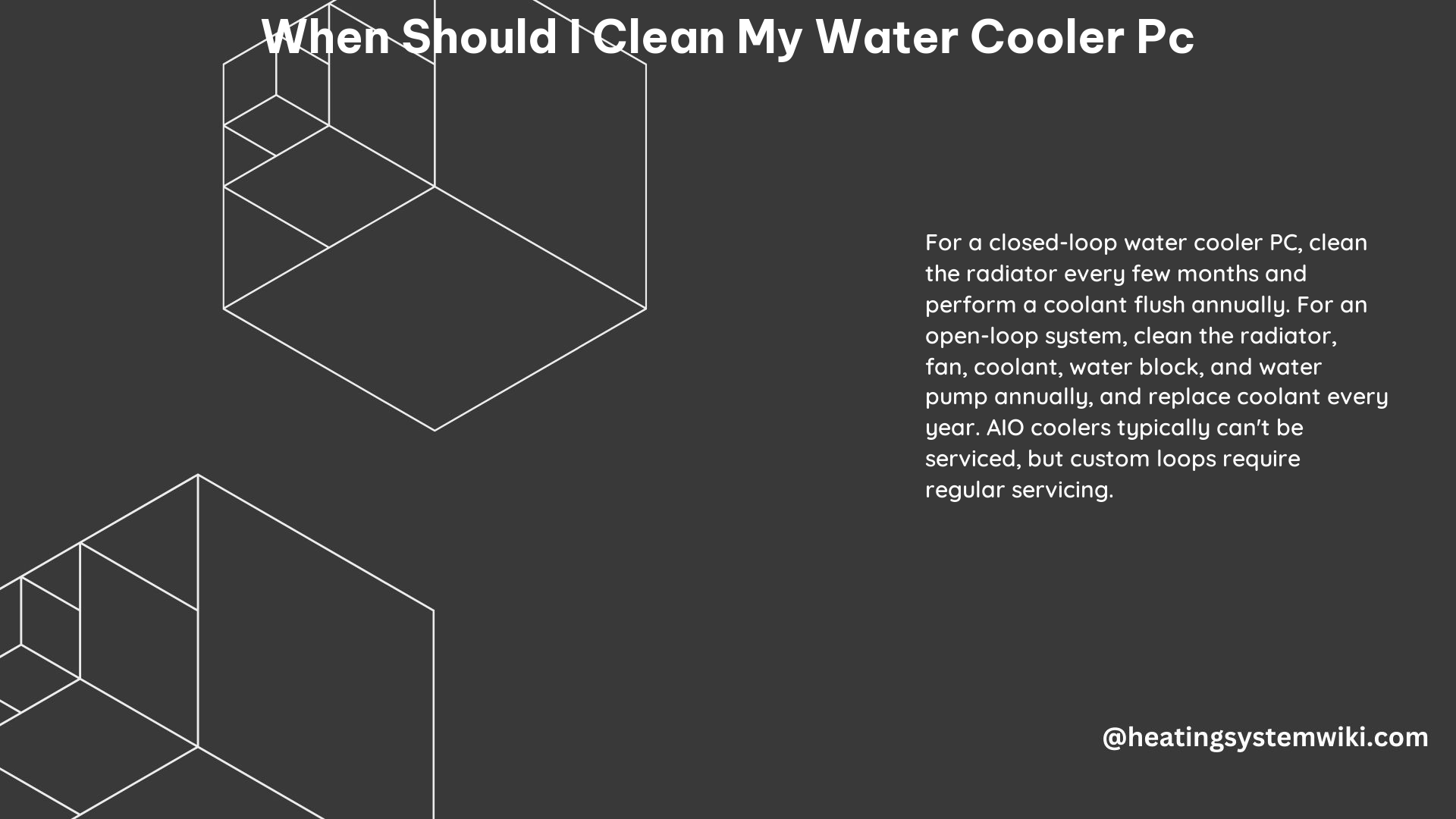 When Should I Clean My Water Cooler PC
