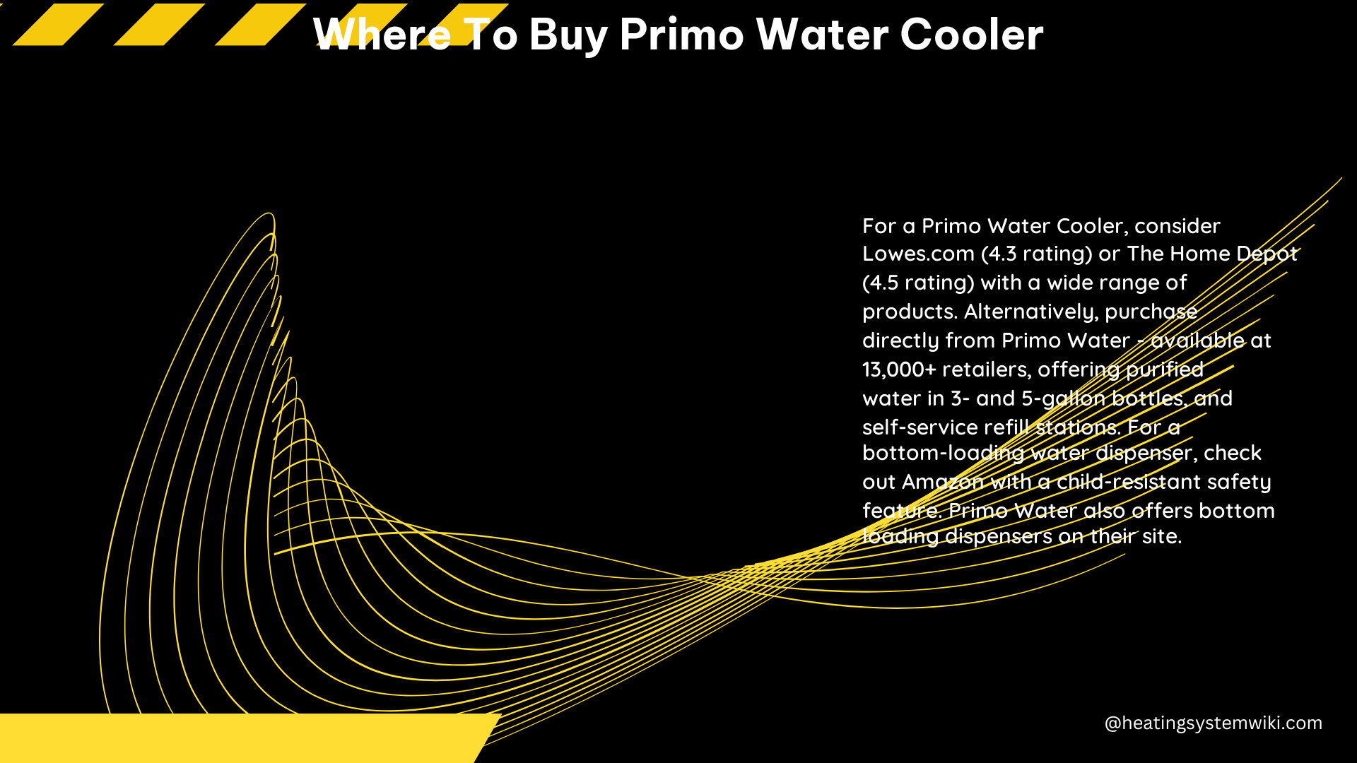 Where to Buy Primo Water Cooler