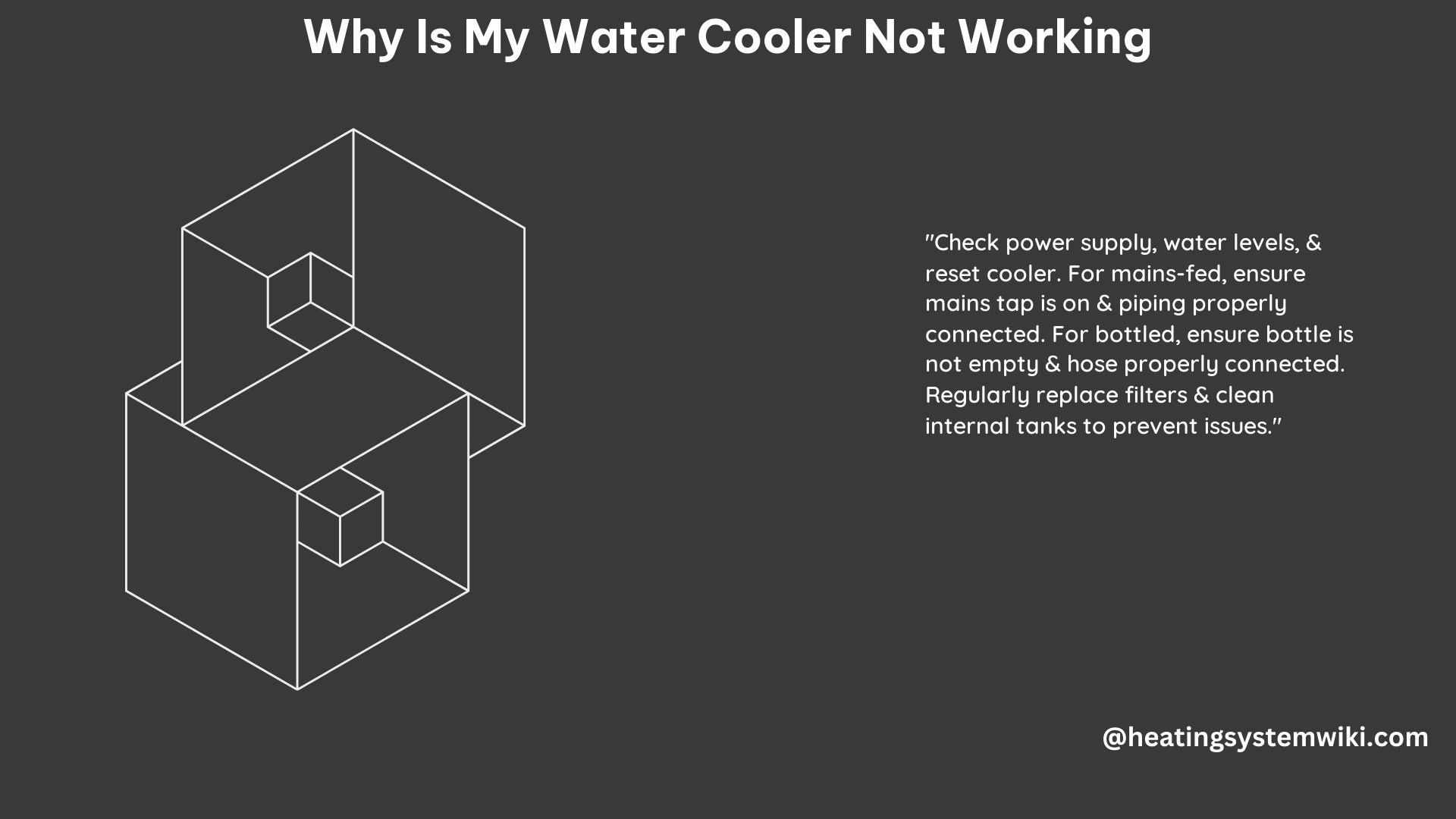 Why Is My Water Cooler Not Working