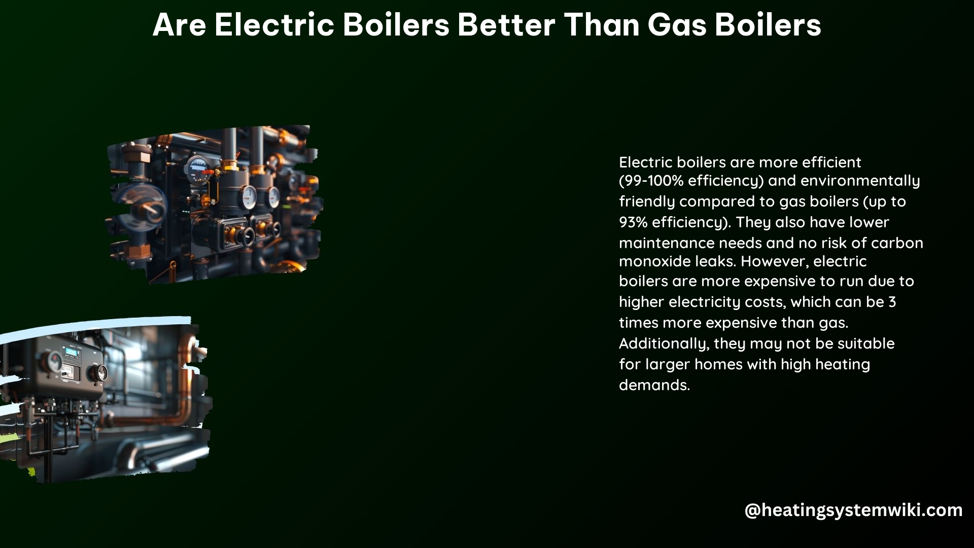 Are Electric Boilers Better Than Gas Boilers