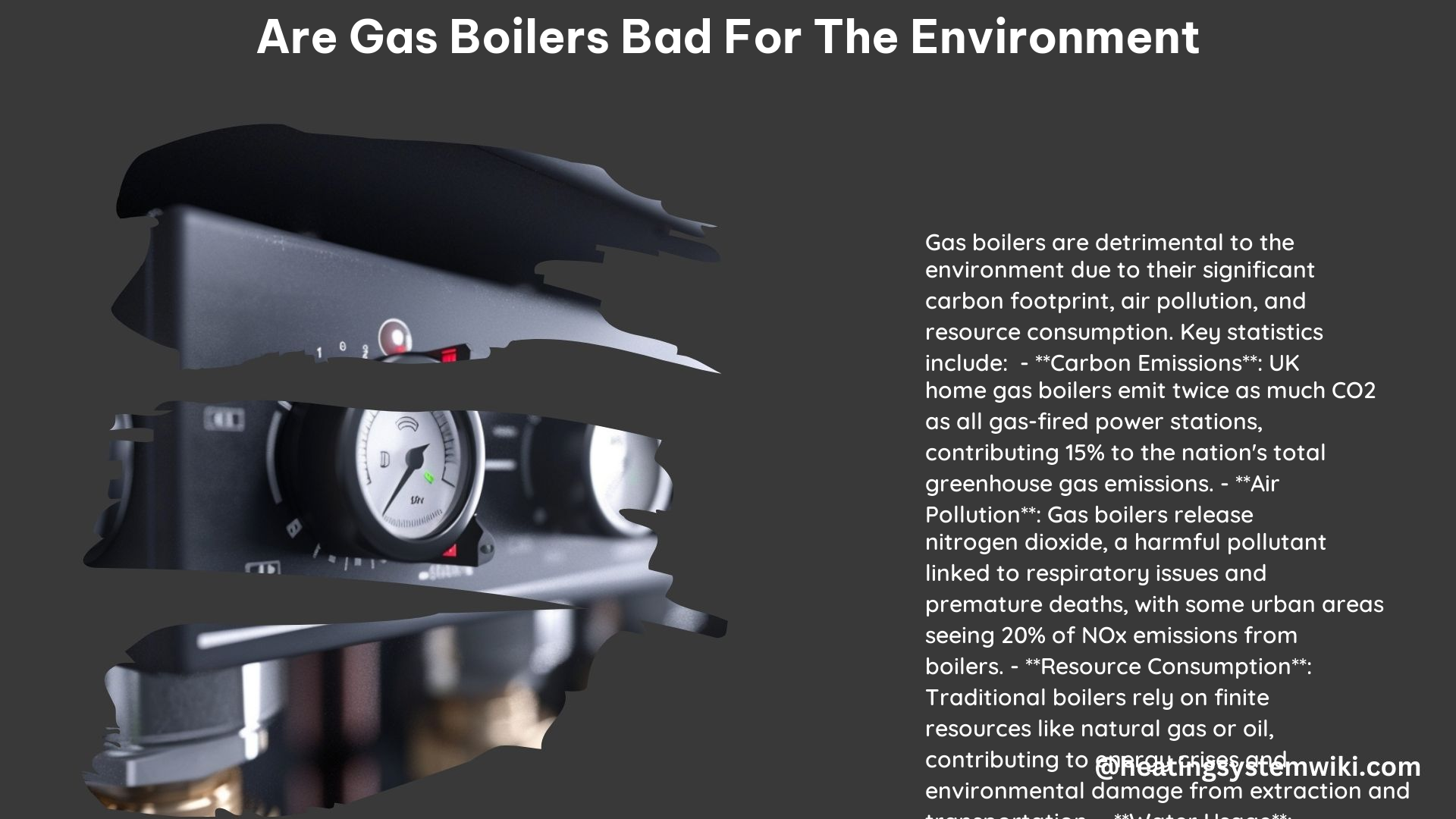 Are Gas Boilers Bad for the Environment