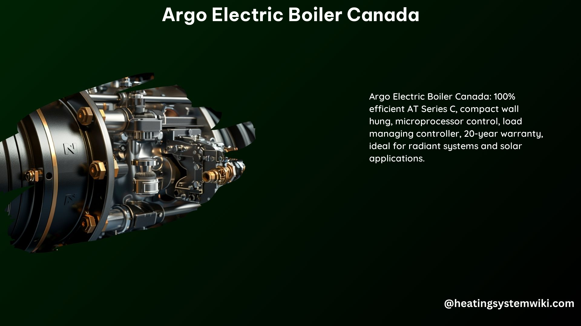 Argo Electric Boiler Canada