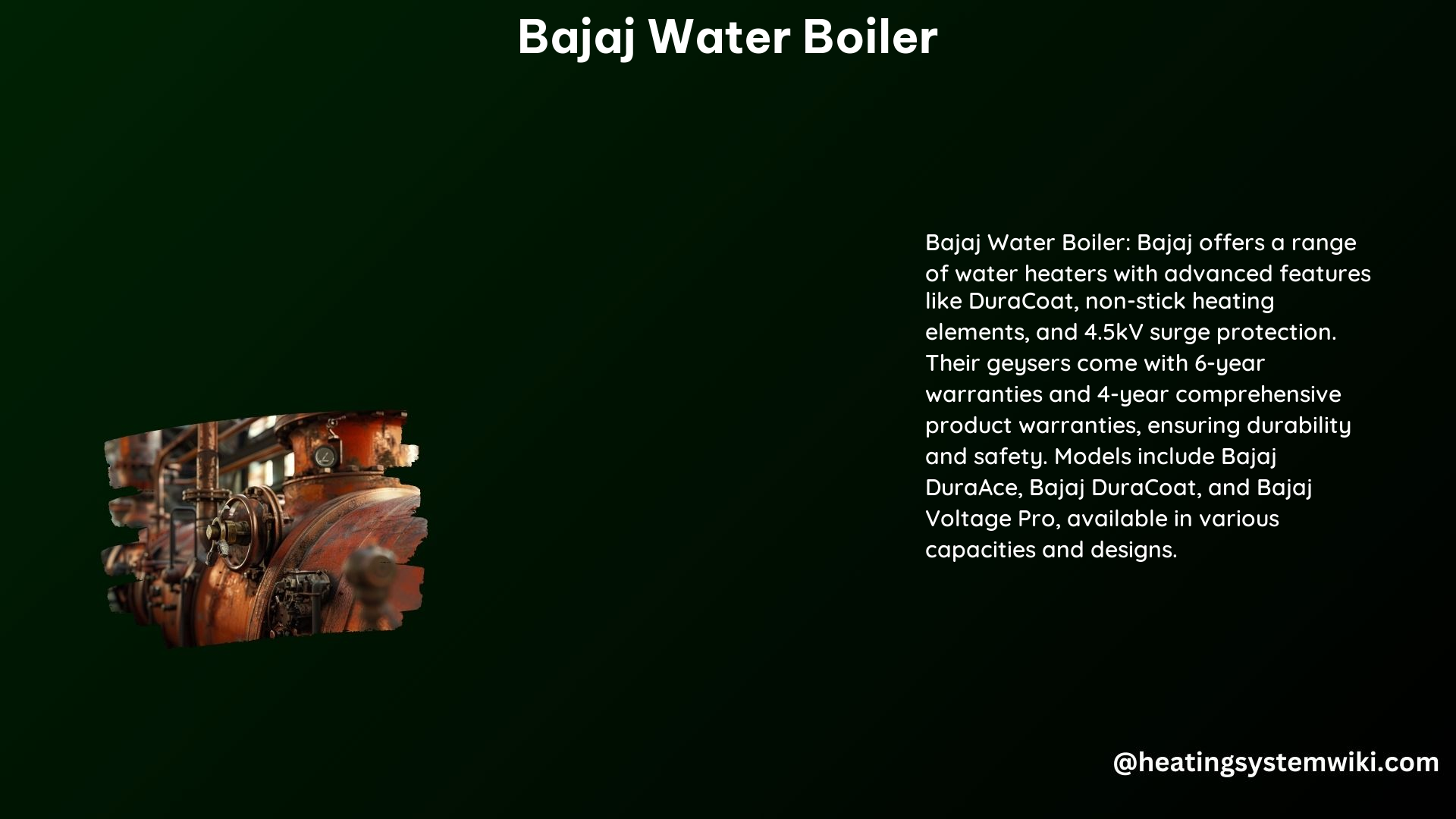 Bajaj Water Boiler